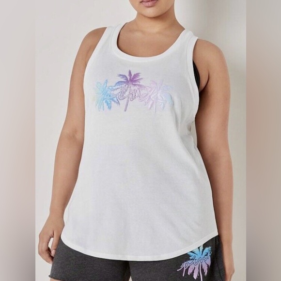PINK Victoria's Secret Tops - NWT VS PINK Knit Racerback Perfect Tank Top